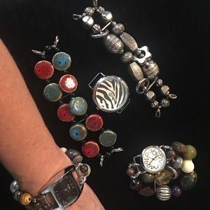 Watches with interchangeable bands